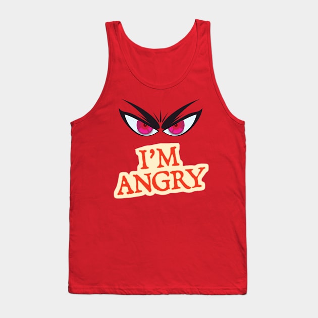 Angry man Tank Top by stylishkhan